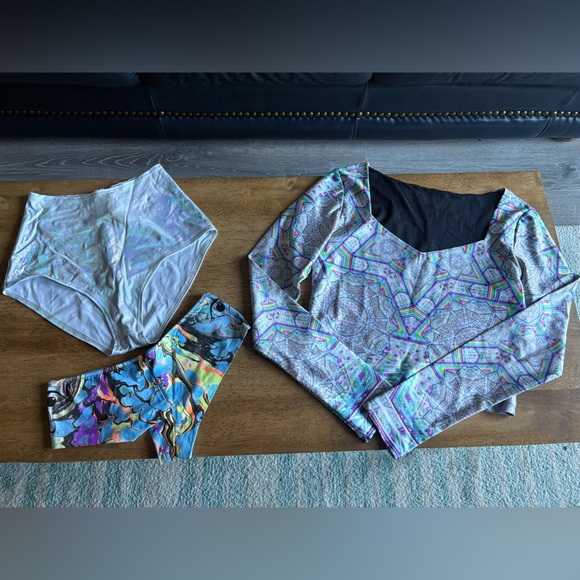 Huge Bundle of Rave / Festival Outfits - iheartraves littleblackdiamond etc. - Picture 4 of 6